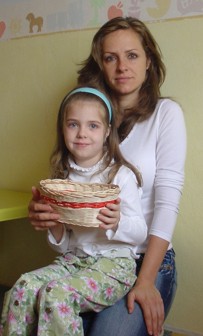 Fiona s dcérkou artkočkou